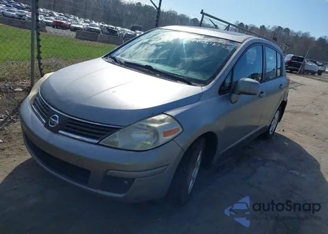 2007 Nissan Versa 1.8Sl from USA, damaged, VIN 3N1BC13E77L387191